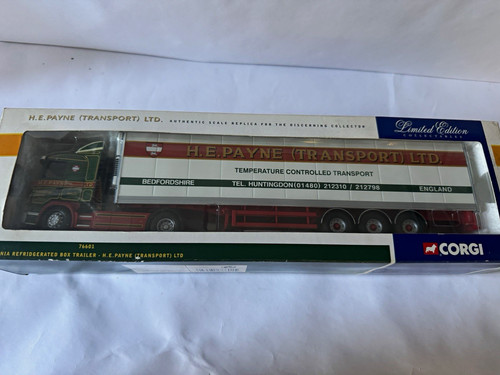 Corgi scania refrigerated - corgi,