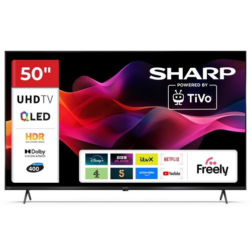 Sharp inch qled 4k uhd - qled, tv