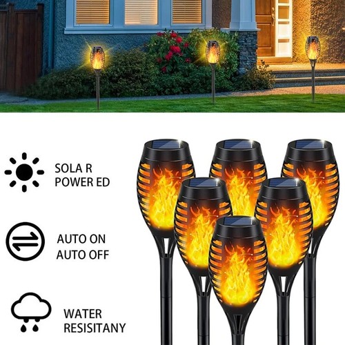 12led solar flame torch - solar,