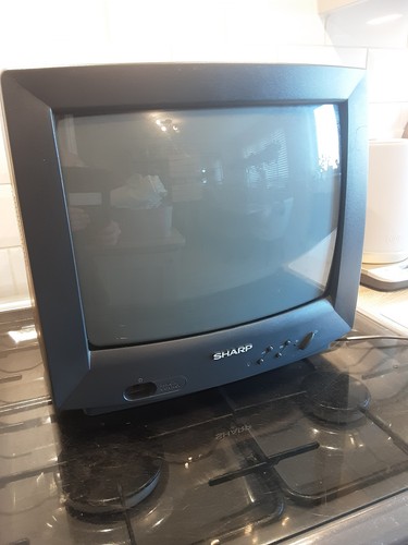 Sharp inch crt tv video - crt,