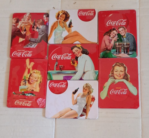 Coca cola fridge magnets - magnets, x7
