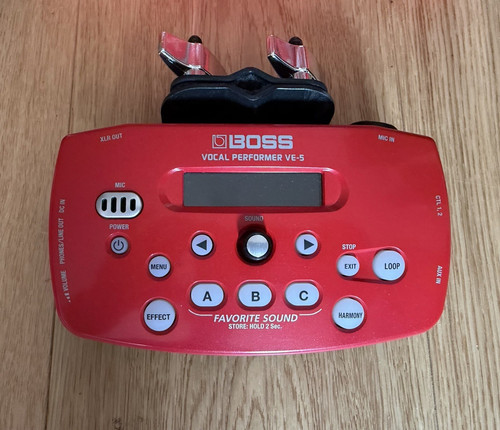 Boss red digital - boss,