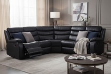 Roma 2-C-2 Black Leather