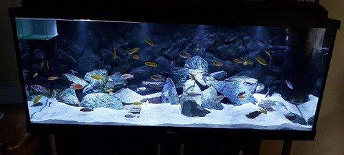 Aquarium sand white - white, gravel