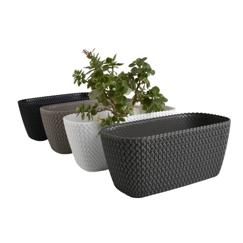 Rectangle planter indoor - planter,