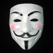Anonymous V For Vendetta Guy Fawkes Fancy Dress Halloween Face Mask Hacker UK