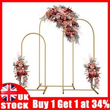 Large Arch Door Wedding Metal Frame party Backdrop Stand Balloon Flower Rack UK