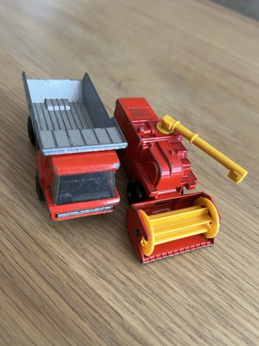 Matchbox combine harvester - matchbox,
