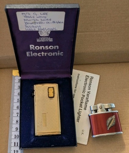 Lot vintage ronson - 2,
