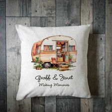 Personalised Caravan Cushion -