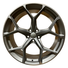 20"rs6 matt gunmetal alloy