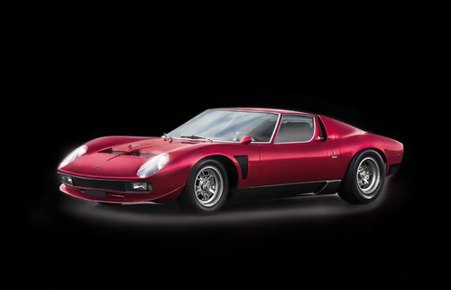 Italeri lamborghini miura - italeri, 1:24