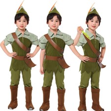 Kids Peter Pan Cosplay Costume