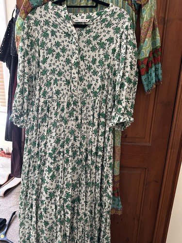 Zara pleated dress - zara, xl