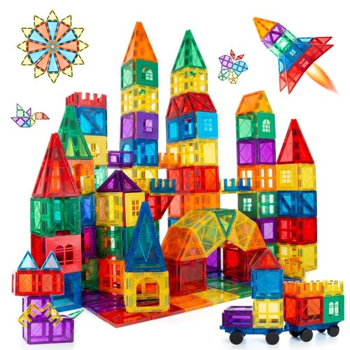 Magnetic building blocks tiles - magnetic,