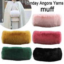 Women Hand Muff Fluffy Faux