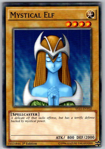 Yugioh mystical elf - yugioh, ys15-enf02