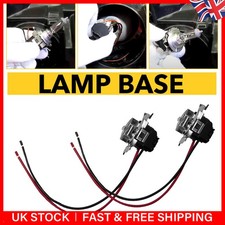2x H7 Car Light Bulb Base
