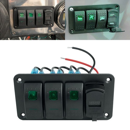 Gang rocker switch toggle - 3,