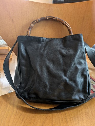 Gucci bamboo 2way handbag - bamboo,
