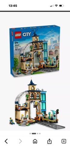 Lego city trains central - city,