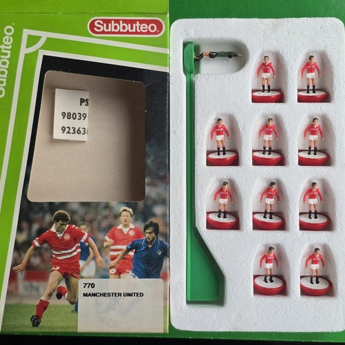 Subbuteo manchester united - subbuteo, lw