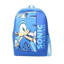 Sonic Hedgehog Blue Arch Backpack School Bag