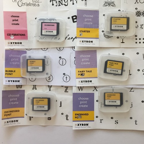 Xyron design runner discs - 6,