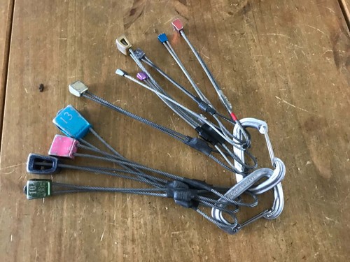 Mixed climbing nuts - nuts, full