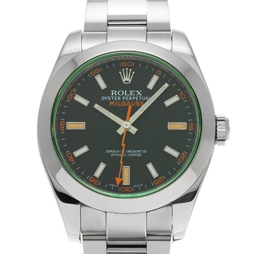 Rolex milgauss 116400gv - rolex, black