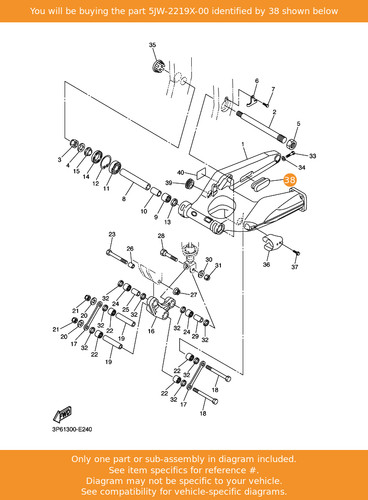Yamaha cover 5jw 2219x - 5jw-2219x-00, oem