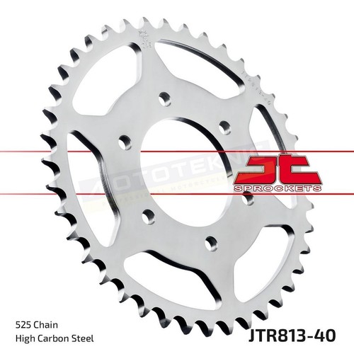 Steel rear sprocket fit - jt,