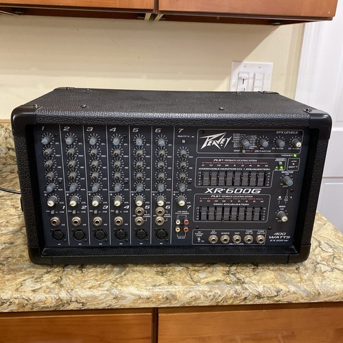 Peavey xr600g powered mixer - xr600g,