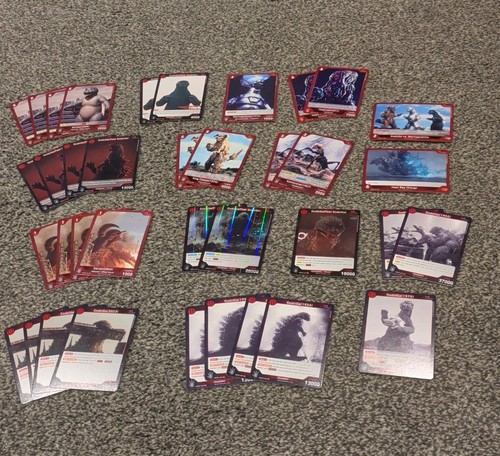 Godzilla card game - godzilla,