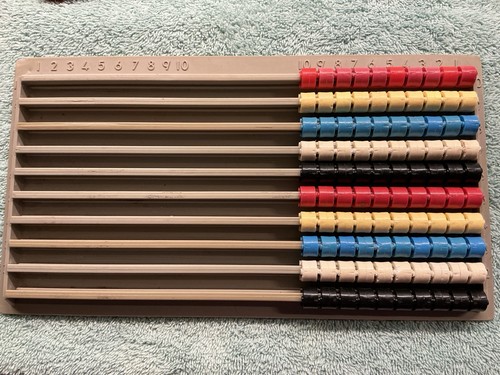 Vintage plastic montessori - plastic,
