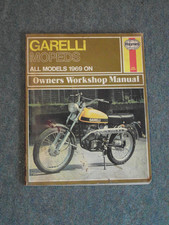 Haynes Garelli Mopeds Workshop Manual 1969 on Rekord Cross etc 1975 edition