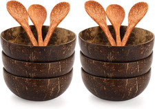 6 Pack Coconut Bowls with 6