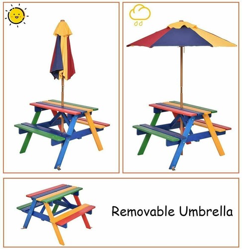 Wooden kids picnic - 1,