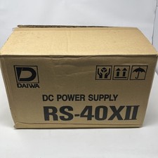 Daiwa RS-40XII HAM Radio DC Power Supply Vintage NOS