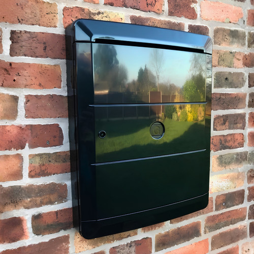 Meter box cover black - meter,