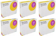 6 x Oral Tablet CAP Single Dose Treatment Thrush 150mg