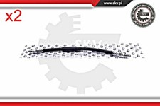 Rear Brake Hose 2x SKV Fits