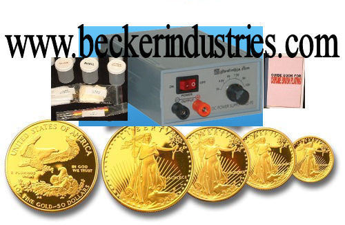 Gold plating kit machine - kit,