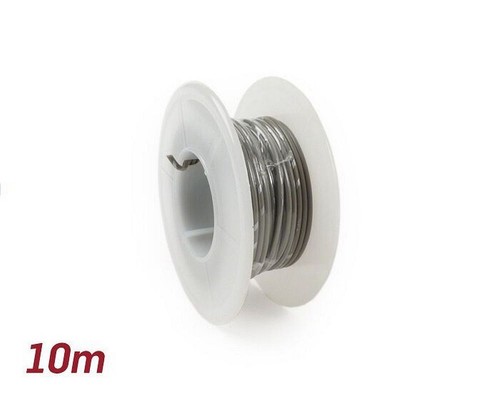 Electric cable grey 85mm - electric, grey,