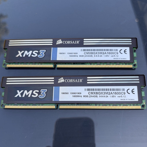 Corsair xms3 8gb - corsair, (2x4gb)