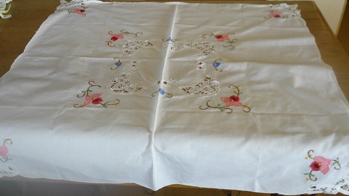 Vintage embroidered cotton - vintage,