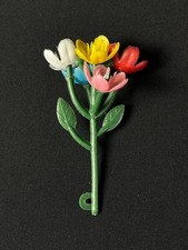 Sindy Bride flowers 1974 multicolour plastic with handle S213 fit 12” doll