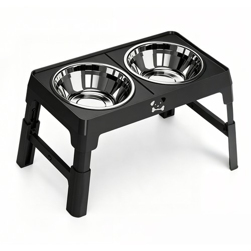 Raised dog bowls elevated cat - bowls,