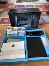 Nintendo Wii Console Black Boxed Wii Sports Resort