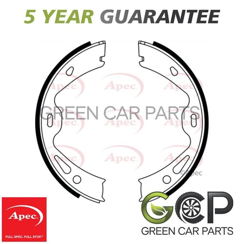 Apec rear hand brake shoes - apec,